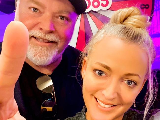 Kyle Sandilands and his on- air partner Jackie O to be beamed into Melbourne next year to justify their $200 million ten-year deal. Source: Instagram