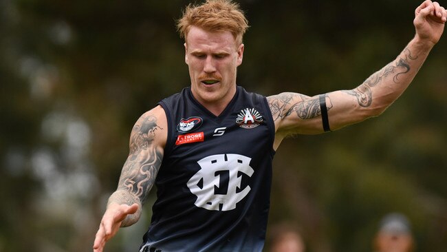 Jhye Baddeley-Kelly in action for Epping. Picture: Nathan McNeill