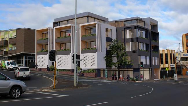 Artists impression of a proposed development on Cambridge Road. Pic: Jaws Architects.