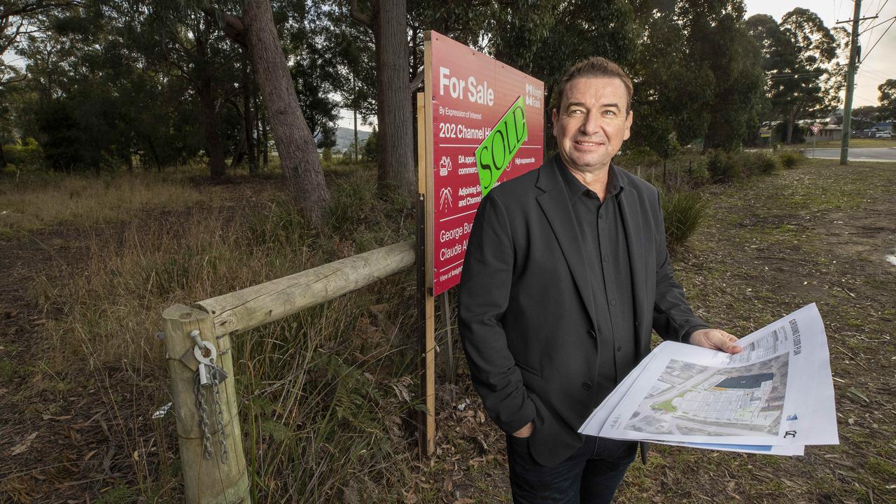 Tipalea Partners CEO, Scott Spanton, at the Spring Farm Village development site at Kingston. Picture: Chris Kidd