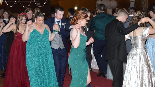 Students dance the night away at the Nanango State High School 2023 formal on the night of Friday September 8, 2023.