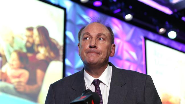 Outgoing Telstra chairman John Mullen said while there are no easy choices, companies have to keep investing in their social license to operate. Picture: Hollie Adams