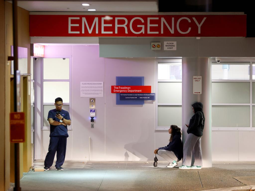 NSW’s most high risk patients will walk out of emergency rooms, psychiatrists warn. Picture: Damian Shaw