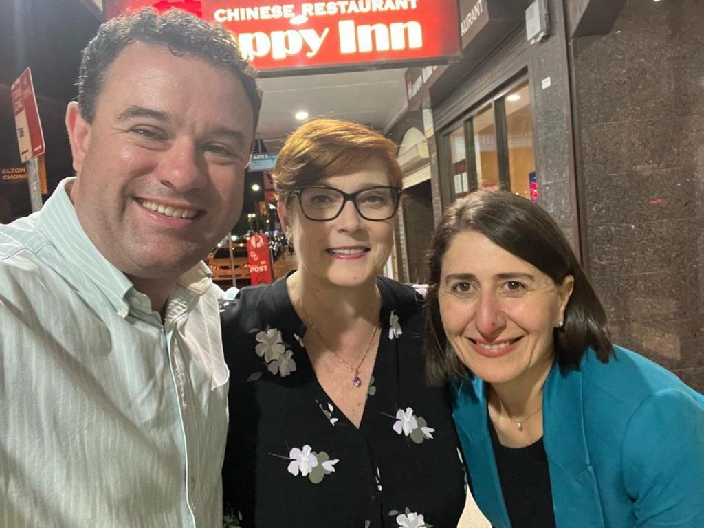 Penrith MP Stuart Ayres with former NSW premier Gladys Berejiklian. Picture: Instagram.