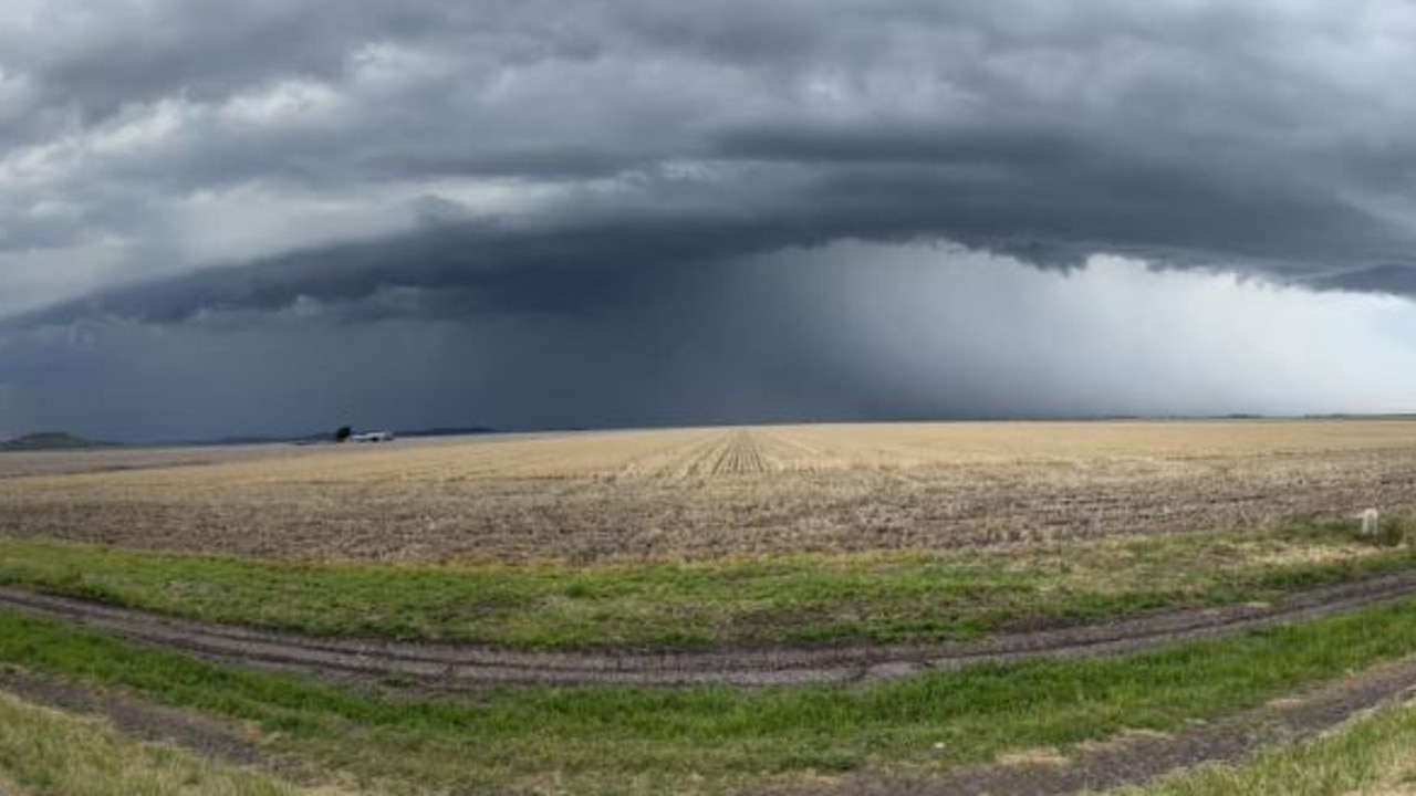 Looking south from Condamine Plains towards Millmerran. Picture: Jarrod Renati