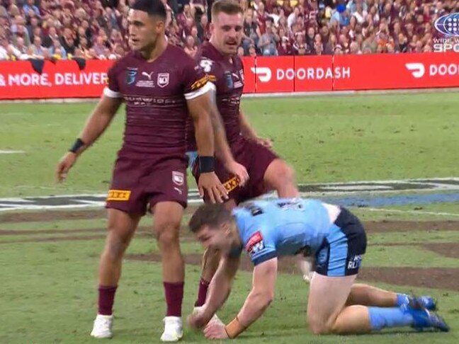 Cameron Munster was placed on report for kicking Liam Martin in the State of Origin opener. (Photo: Supplied)