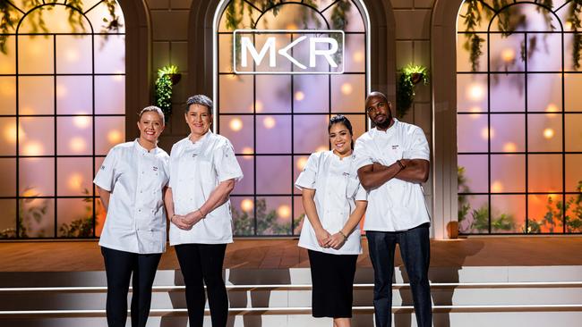 MKR 2022 finalists Kate and Mary and Janelle and Monzir.