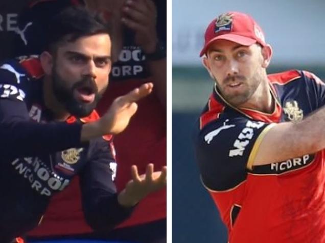 Virat Kohli and Glenn Maxwell.