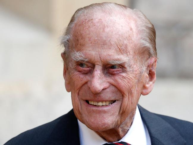 From his hospital bed, an ill Prince Philip has expressed concern about the future of the royal family. Picture: AFP