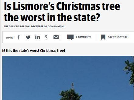 The journos at the Daily Telegraph need to do some work on the whole "Christmas spirit" thing.