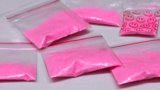 Pink cocaine doesn’t actually contain any cocaine. Image: Getty.