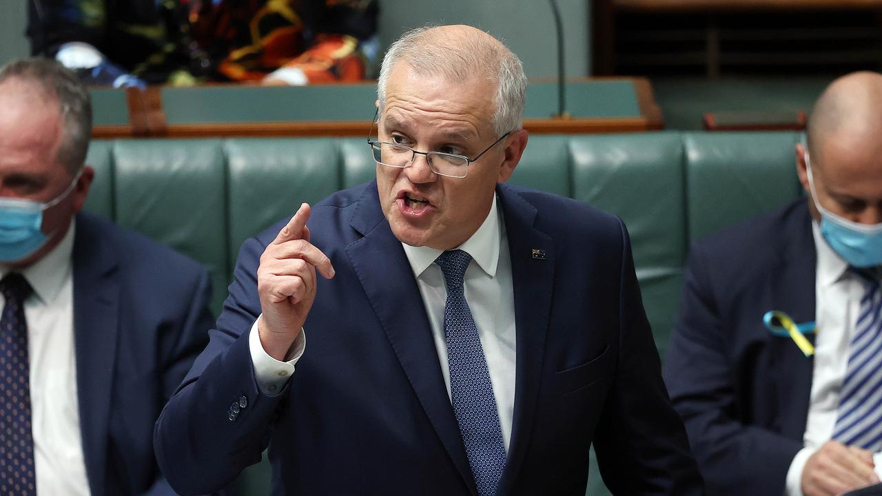 Prime Minister Scott Morrison will be hoping to hang onto Deakin, Robertson, Page and Petrie. Picture: NCA NewsWire/Gary Ramage