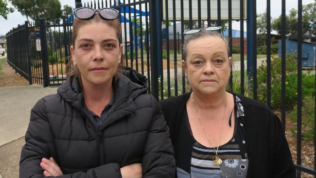 Shantel Hodgkinson (left) and her mum Lyn hope others parents don’t have to miss out on graduation ceremonies like they did. Picture: Brooke Grebert-Craig