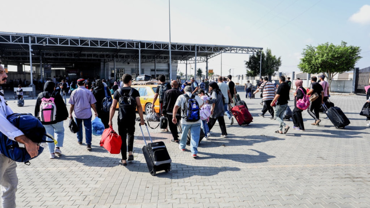 Rafah Border Crossing Opens Briefly To Allow Foreign Nationals And ...