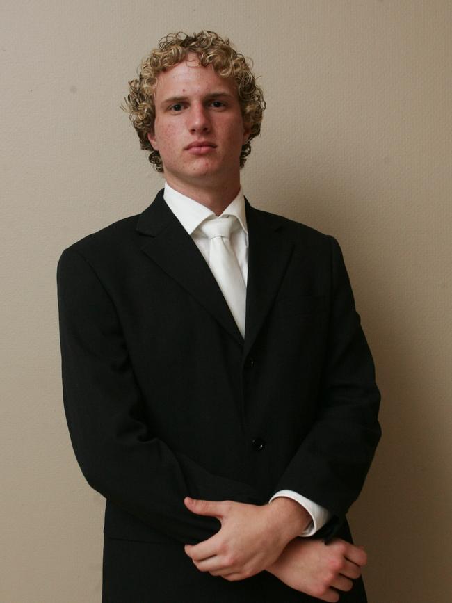 Emmanuel College formal at the Gold Coast International Hotel. Nathan Spek. Reporter: Rick Morton