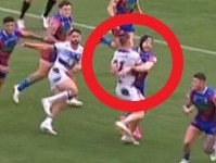 Hastings wrapped his arms. Photo: Fox Sports