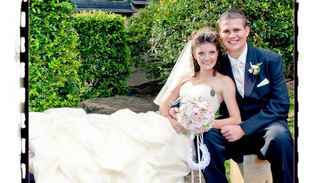Erika Theodore, second child of Trevor and Maureen Theodore of Redbank Plains, and Brenden Hahn, third child to Rodney and Patrice Hahn of Brightview were married on February 11, 2012. The wedding was held at Queens Park Bush Chapel, Ipswich with the reception following at Brookwater Golf Club, Brookwater. Contributed