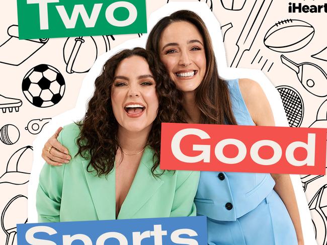 Presenter Abbey Gelmi currently hosts a sports podcast with fellow media identity and friend Georgie Tunny. Picture: iHeart