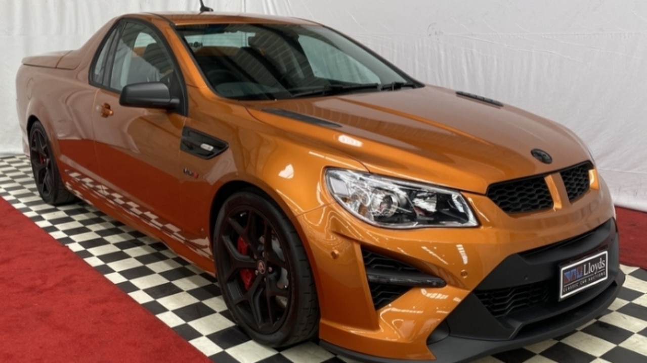 Only four HSV Maloo GTSR W1s were built.