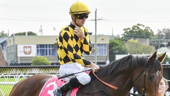 Clear Thinking put in a head-turning debut performance at Scone on Tuesday. Picture: Bradley Photos