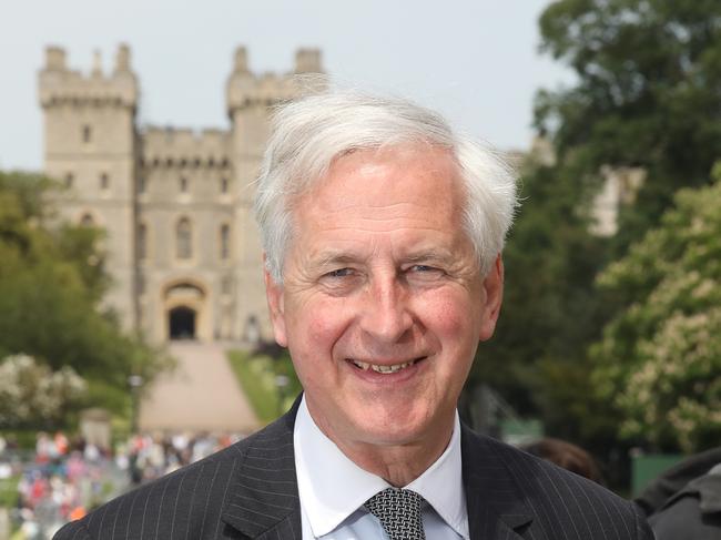 Royal historian Hugo Vickers at Windsor. Picture: Ella Pellegrini