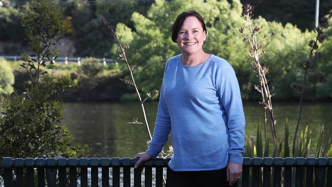 New Huon Valley Council Mayor Bec Enders in Huonville. Picture: LUKE BOWDEN