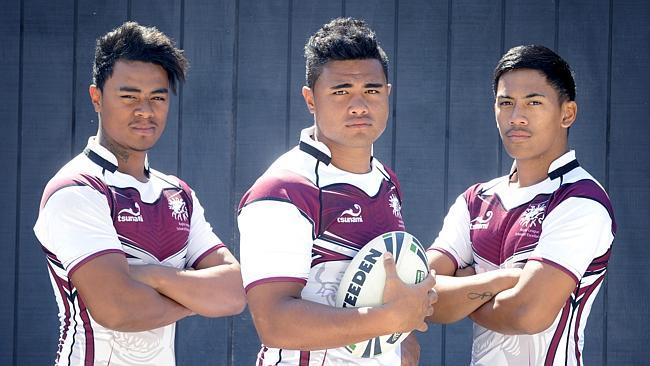 Marsden State High School students have been signed to NRL clubs. Peauafi Vakauta (Gold Coast Titans), George Fai (Broncos) and 