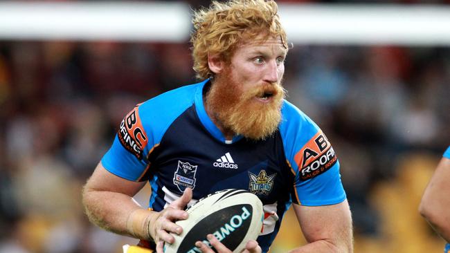 The man nicknamed ‘Big Red’ was a Titans fan favourite.