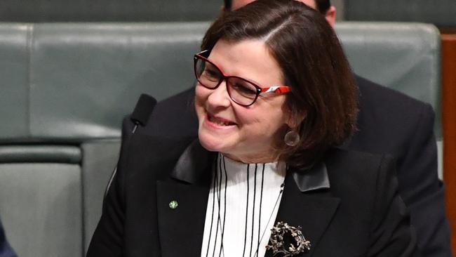 Labor member for Batman Ged Kearney makes her maiden speech in parliament. Picture: AAP