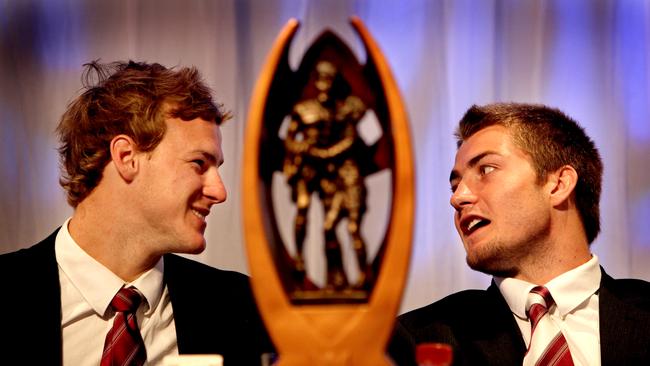 From 2011 to 2013, there was none better than Daly Cherry-Evans (L) and Kieran Foran. Picture: News