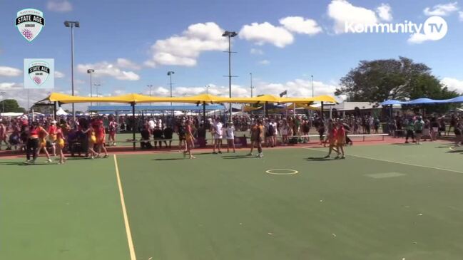 Replay: Netball Queensland Junior State Age Titles Day 1—Caboolture Gold v Bundaberg (U13)