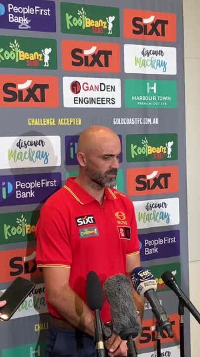 New Suns AFLW coach Rhyce Shaw