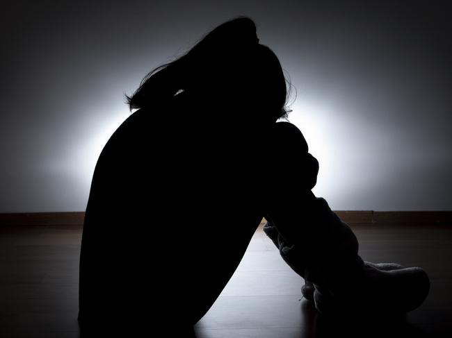 sad scared girl child abuse generic