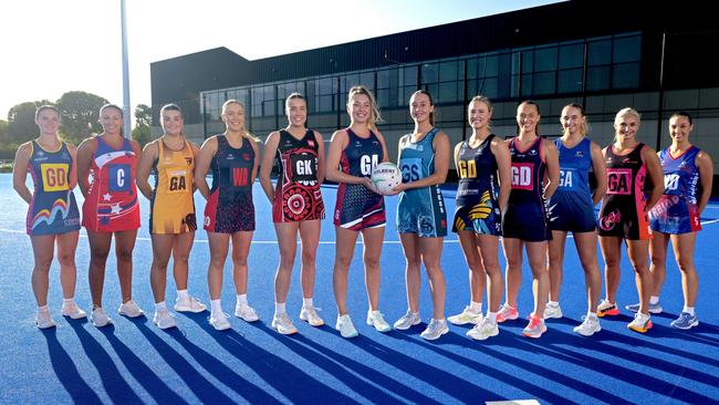 Championship division teams ahead of the 2025 Victorian Netball League season. Picture: Netball Victoria