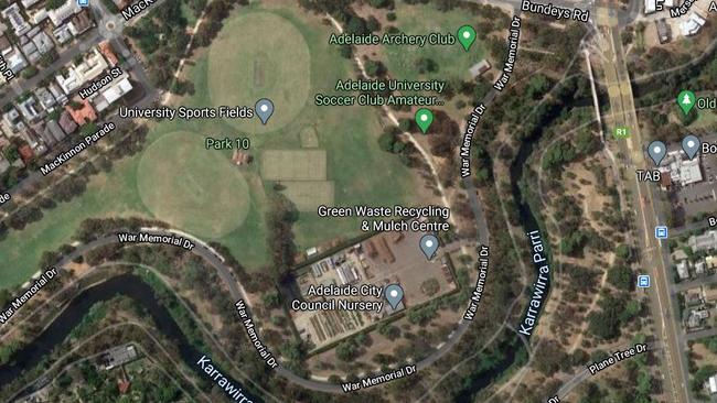 This site had been mooted as a possible new base for the Crows. Picture: Google Maps