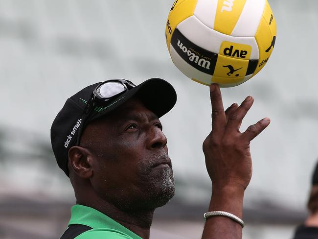 Sir Viv Richards is a mentor with BBL team Melbourne Stars. Picture: Wayne Ludbey