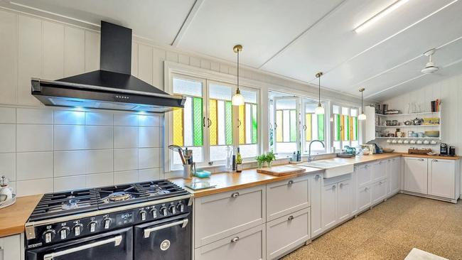 The home also boasts a recently installed kitchen with timber benchtops. Picture: Contributed