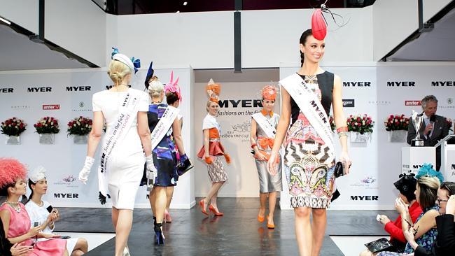 Myer Fashions on the Field launch at Flemington Racecourse Melbourne.