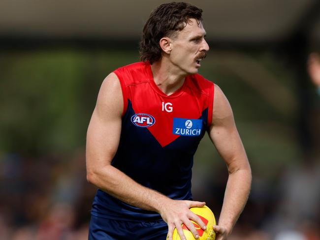 Jake Lever’s numbers were slightly down in 2022. (Photo by Michael Willson/AFL Photos via Getty Images)