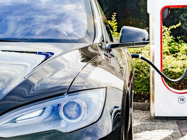 Electric car charging station - iStock image - for Herald Sun real estate