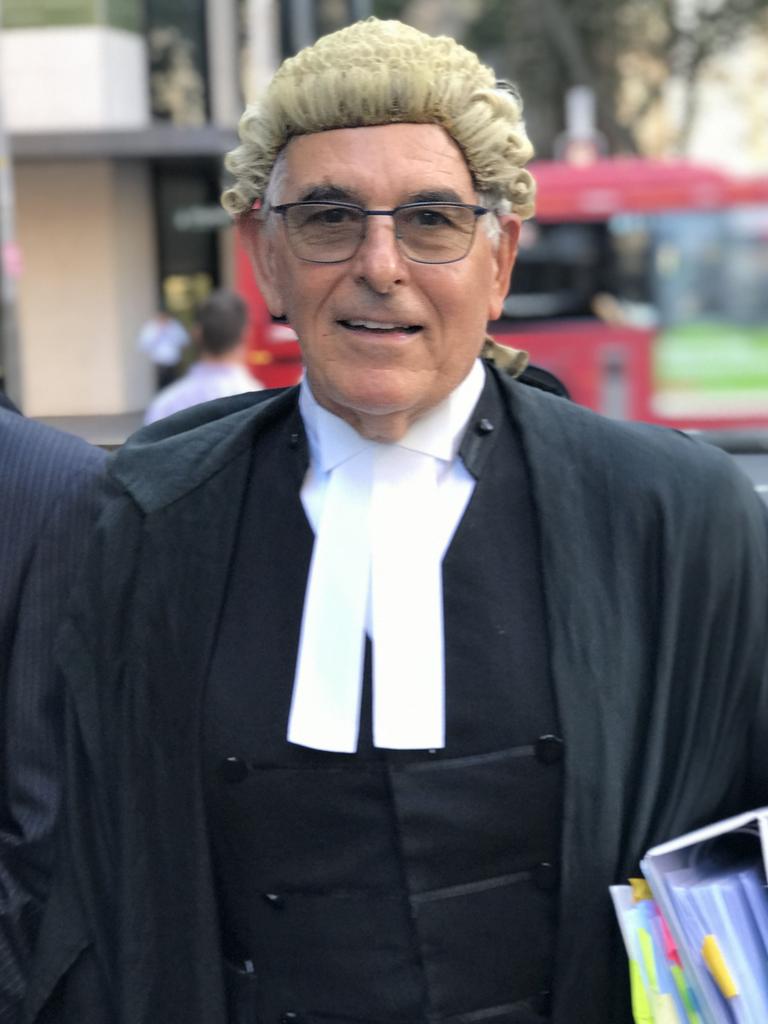 Barrister Clive Steirn SC arrives at the NSW Supreme Court. Picture: Natalie O'Brien