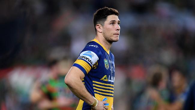 Mitchell Moses is the key to leading Parramatta’s resurgence. (AAP Image/Dan Himbrechts) 