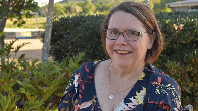 Principal Sian Burrows at the Mackay Northern Beaches State High School formal, on Saturday October 17. Picture: Zizi Averill