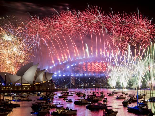 City of Sydney council expects the fireworks will go ahead “as planned”. Picture: AAP/Brendan Esposito