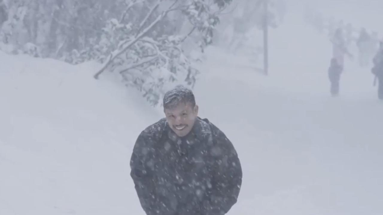 Temperatures fell below freezing from Queensland to Tasmania this week in welcome news for alpine areas. Picture: Sky News.