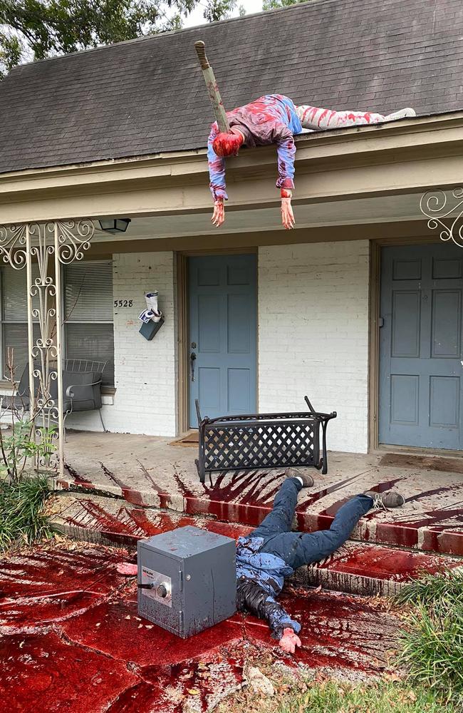 Realistic Halloween decorations lead to police visits | news.com ...