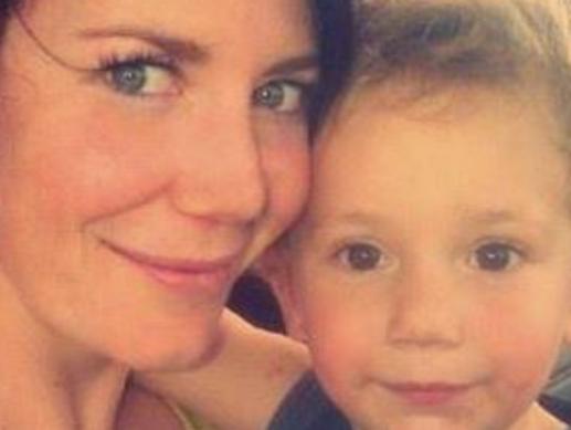 Pictured are Brisbane woman Sally Faulker and her son Noah. Sally Faulkner has been detained in Lebanan after attempting to retrieve the children from her ex-husband. Source: FACEBOOK