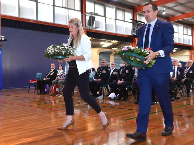 National Police Remembrance Day in Alexandra Hills. Picture: John Gass