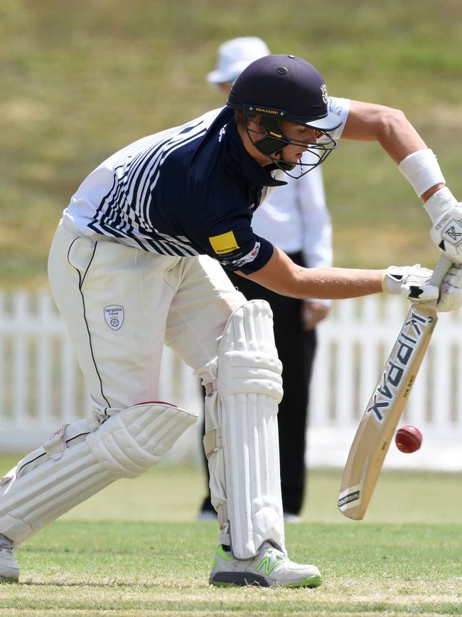 Broadbeach batsman Tom Scriven. Picture: Steve Holland