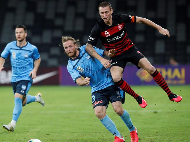 The Wanderers hit some form before the league was shutdown. (Photo by Steve Christo / AFP)